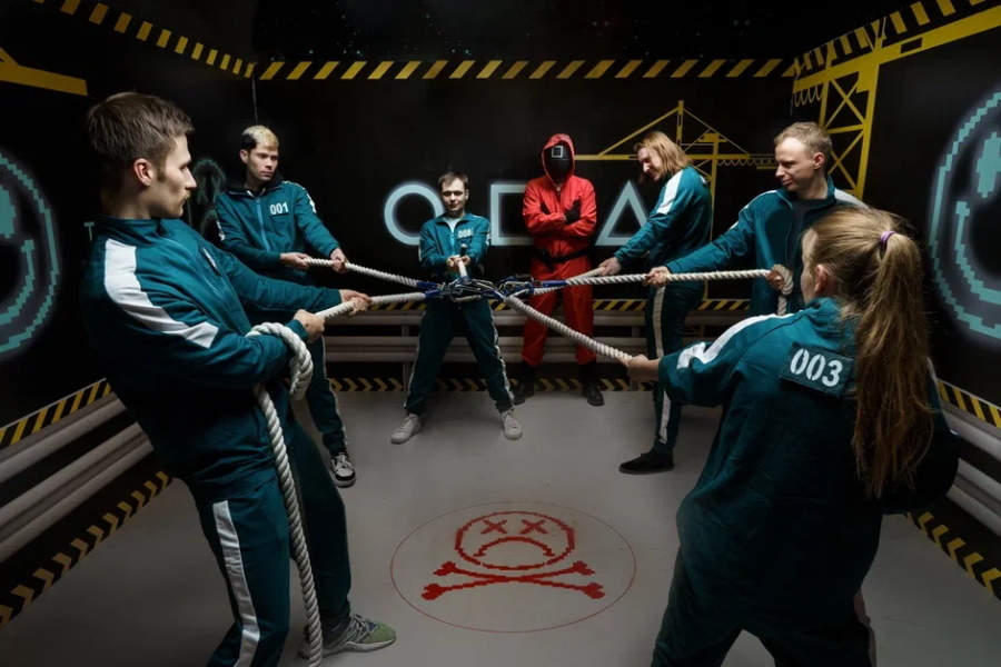 Квест в реальности Игра кальмара от компании Погружение Квест в реальности Игра кальмара от компании Погружение