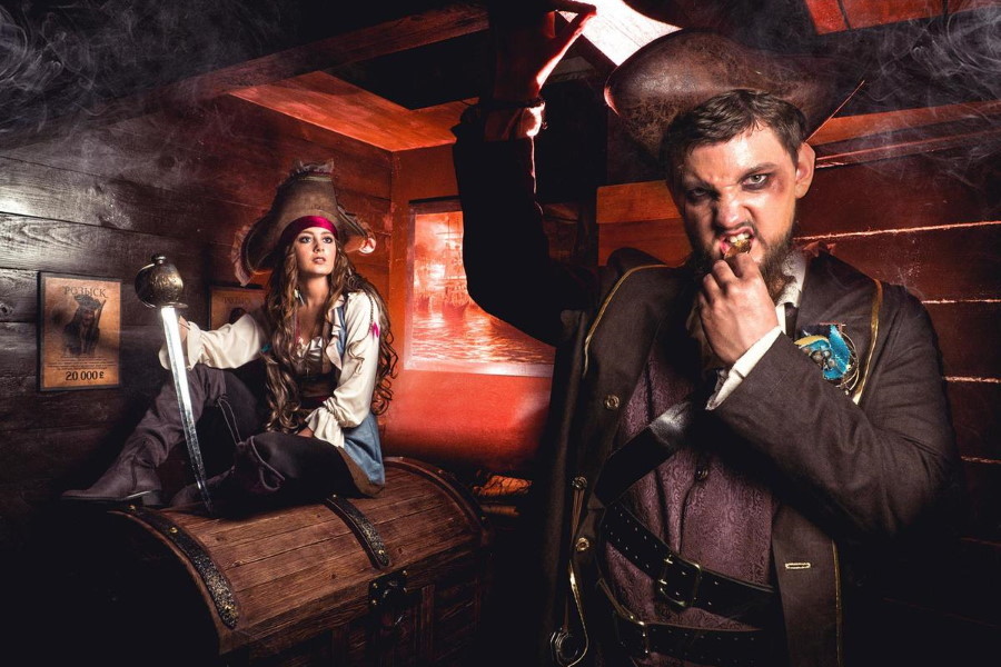 Квест в реальности Пираты Карибского моря. Ацтекское золото от компании Inside Quest Квест в реальности Пираты Карибского моря. Ацтекское золото от компании Inside Quest